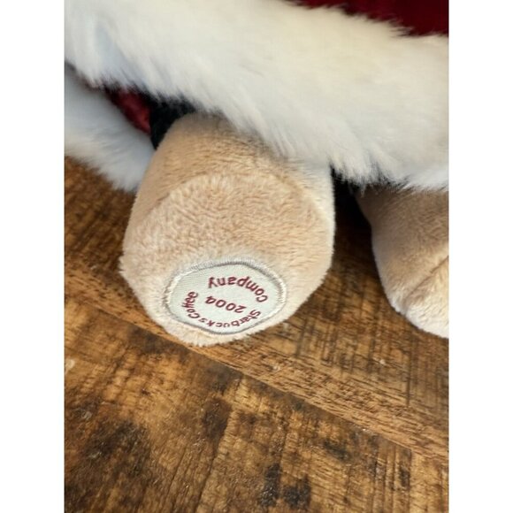 Starbucks Bearista Bear Collection with Christmas Santa Coat/Hat 2004 36th Ed. - Picture 6 of 8